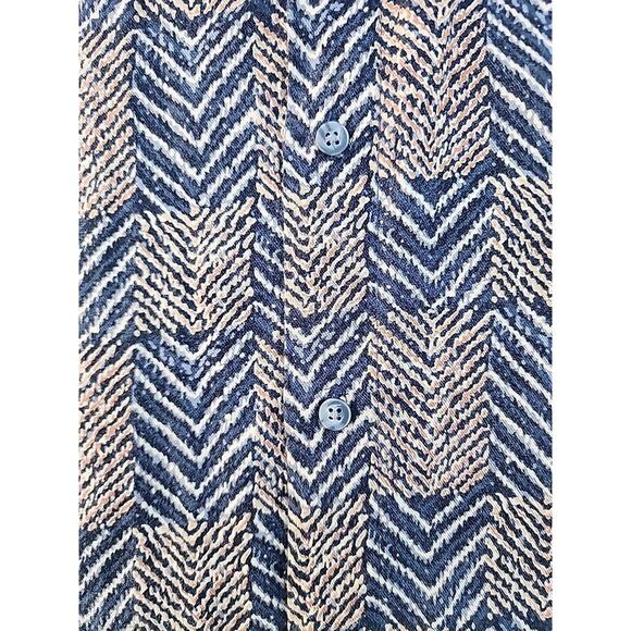 J. Ferrar Short Sleeve Button Front Gold Black 100% Rayon Mens Size S / CH Photo - Picture 5 of 15